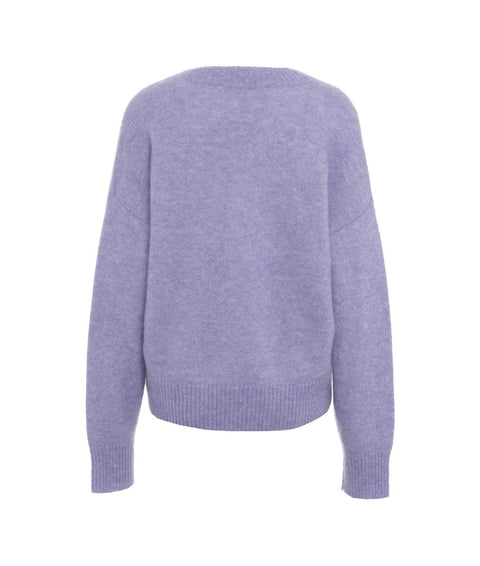 Maglione in misto lana 'Brook' #viola