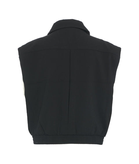 Gilet blouson 'Wales' #nero