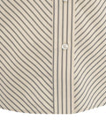 Camicia a righe 'Cities' #beige