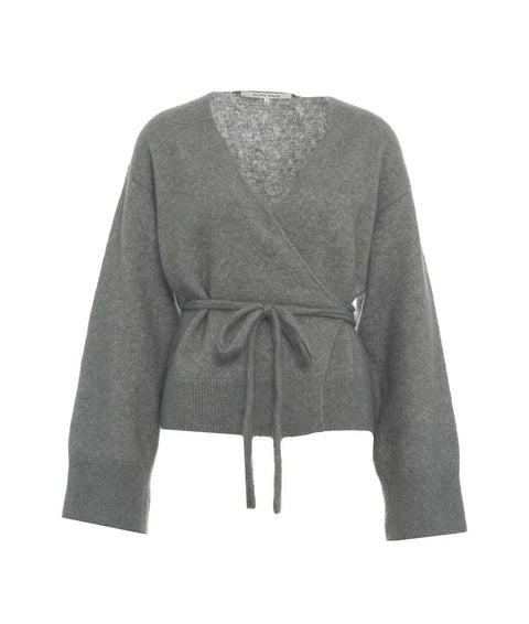 Cardigan a portafoglio 'Brook' #grigio