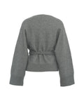 Cardigan a portafoglio 'Brook' #grigio