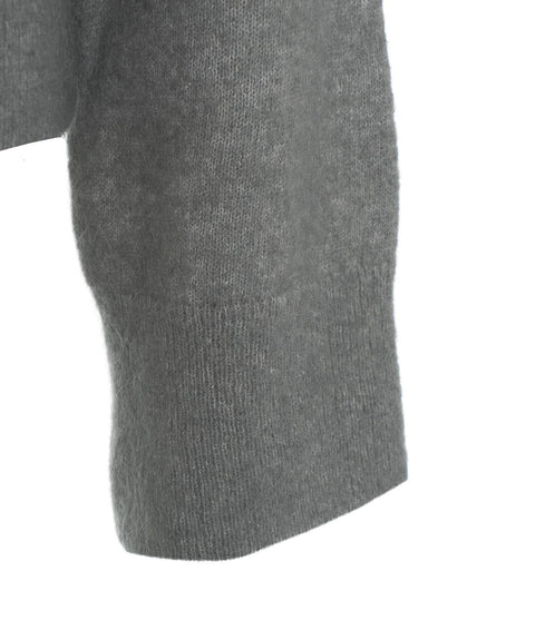 Cardigan a portafoglio 'Brook' #grigio