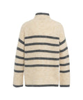 Maglione a righe 'Ovalis' #beige