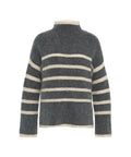 Maglione a righe 'Ovalis' #grigio