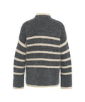 Maglione a righe 'Ovalis' #grigio