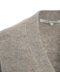 Cardigan in misto alpaca 'Faria' #grigio