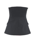 Bustier top 'Philadelphia' #nero