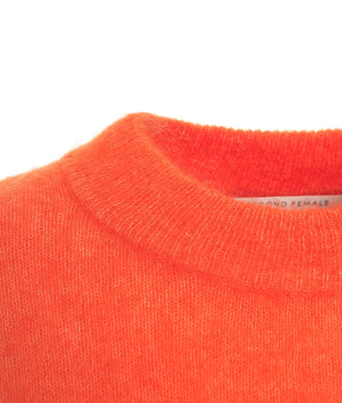 Maglione in misto mohair 'Anneleen' #arancione