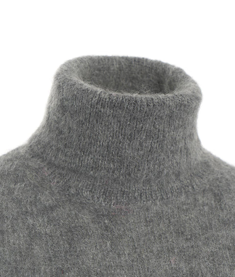 Maglione in misto alpaca 'Ilya' #grigio