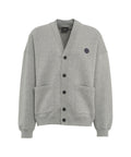 Cardigan in felpa #grigio