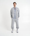 Jogger pants con patch #grigio