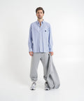 Jogger pants con patch #grigio