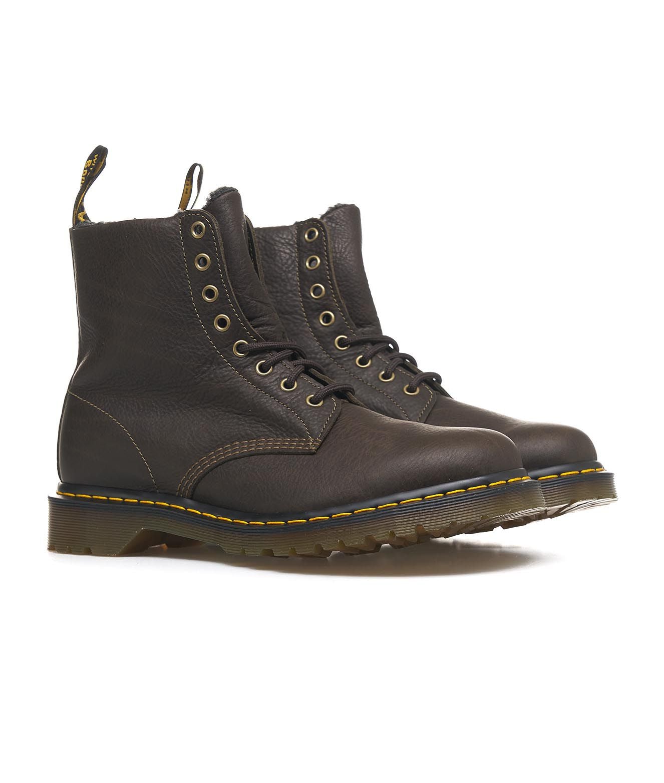 Lined lace up boots Grizzly