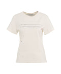 T-shirt in cotone #bianco