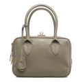 Borsa a mano 'Vita' in pelle #grigio