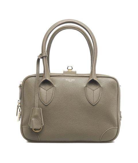 Borsa a mano 'Vita' in pelle #grigio