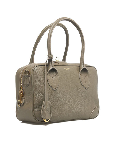 Borsa a mano 'Vita' in pelle #grigio