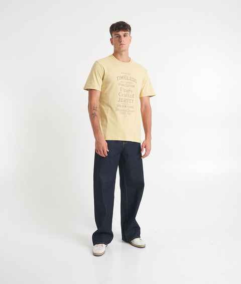 T-shirt regular fit #giallo