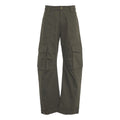 Pantaloni cargo gamba ampia #verde