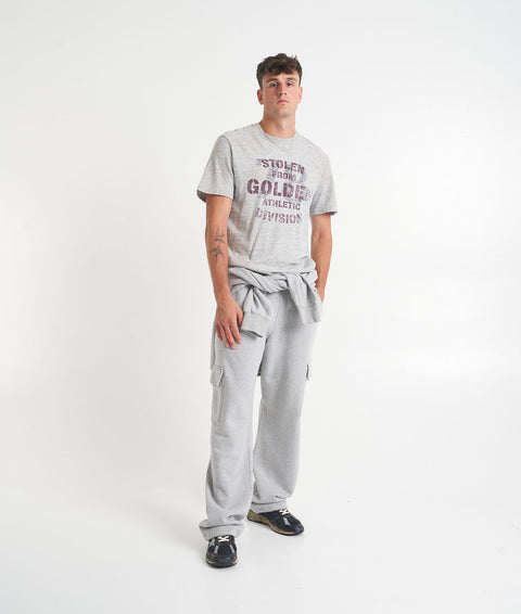 Pantalone jogging cargo #grigio