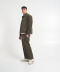 Pantaloni chino in velluto a coste #verde