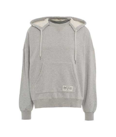 Felpa con cappuccio oversize 'Marcel' #grigio