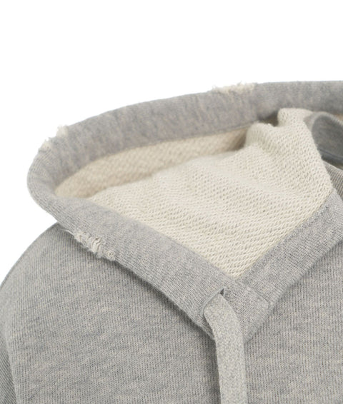 Felpa con cappuccio oversize 'Marcel' #grigio