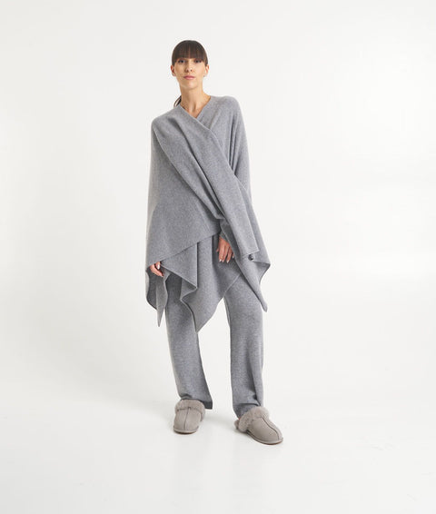 Mantella in cashmere #grigio