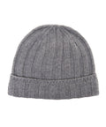 Cappello in maglia di cachemire #grigio