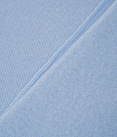 Sciarpa in cashmere #blu