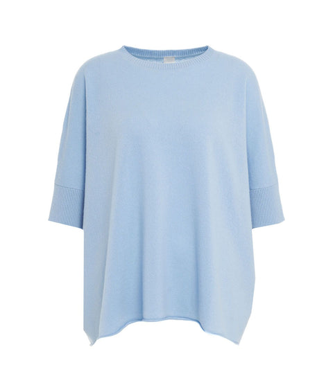 Maglione in cachemire #blu