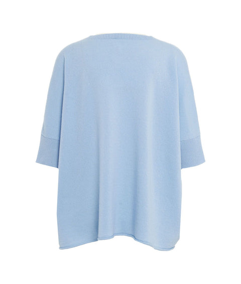 Maglione in cachemire #blu