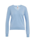 Maglione in cashmere #blu