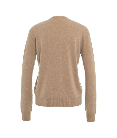 Maglione in cashmere #beige