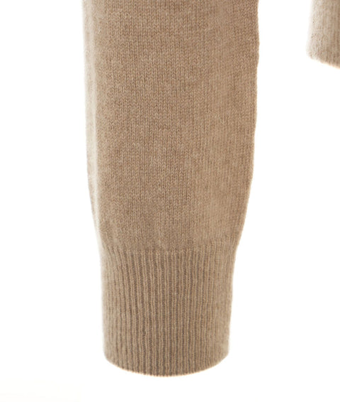 Maglione in cashmere #beige