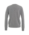 Maglione in cashmere #grigio