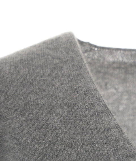 Maglione in cashmere #grigio