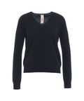 Maglione in cashmere #blu