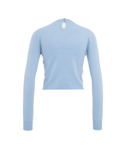 Maglia in cachemire #blu