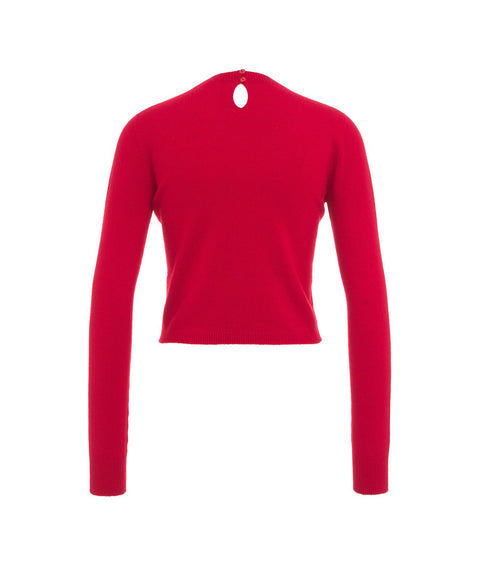 Maglia in cachemire #rosso