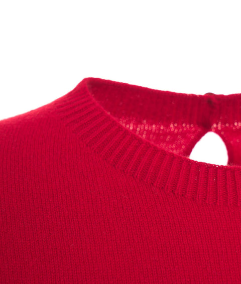 Maglia in cachemire #rosso