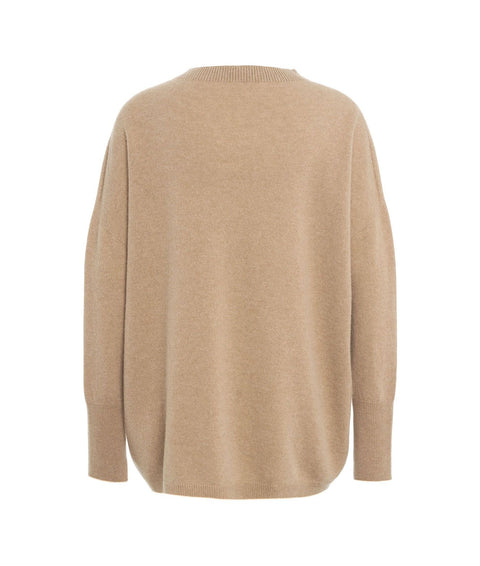 Maglione in cachemire #beige