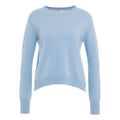 Pullover in maglia #blu