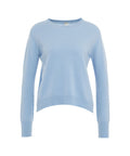 Pullover in maglia #blu