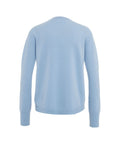 Pullover in maglia #blu