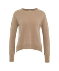 Pullover in maglia #marrone