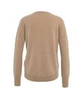 Pullover in maglia #marrone