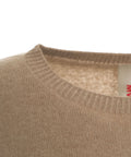 Pullover in maglia #marrone