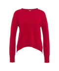 Pullover in maglia #rosso