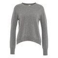 Pullover in maglia #grigio